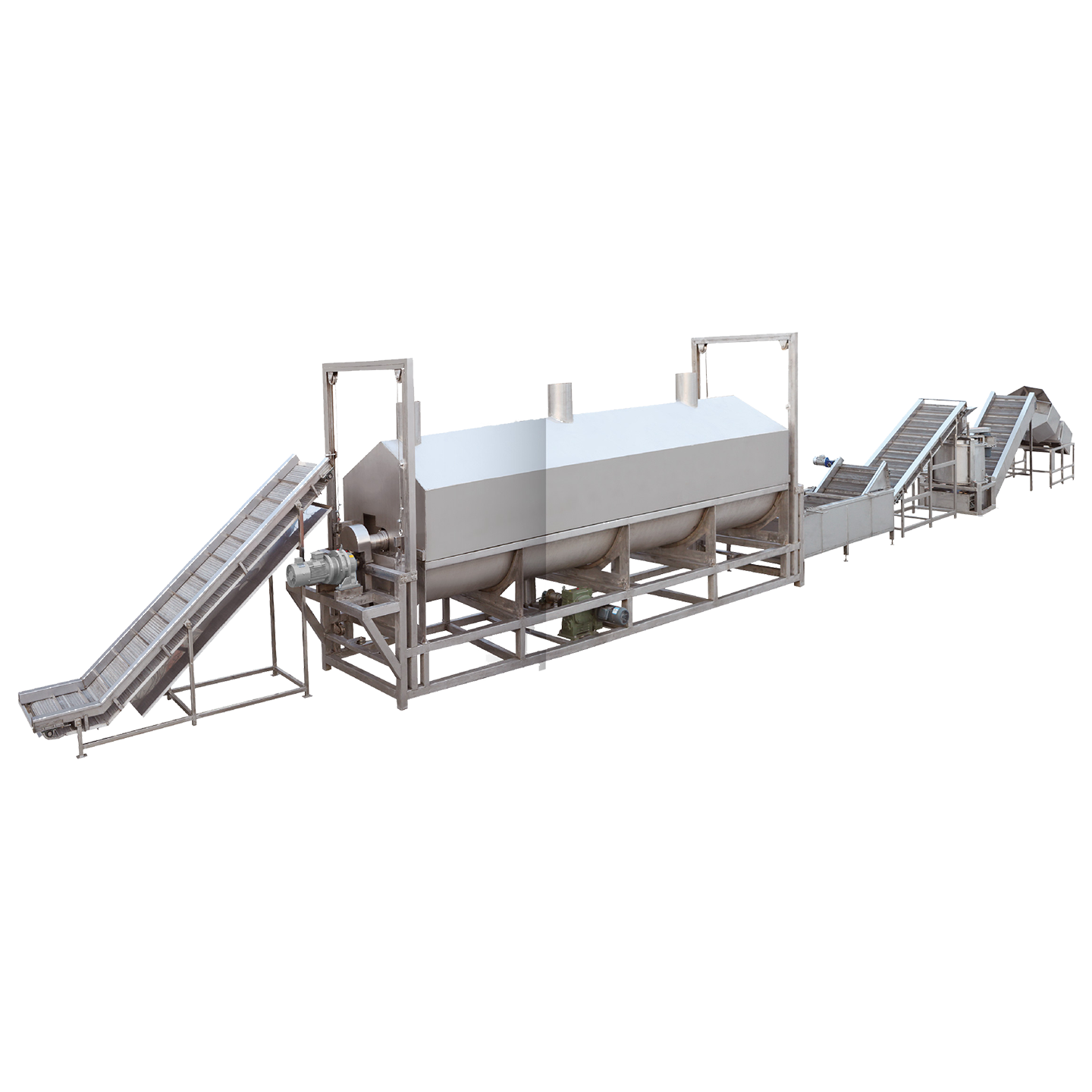 轉籠式油炸(蠶豆、青豆)生產線